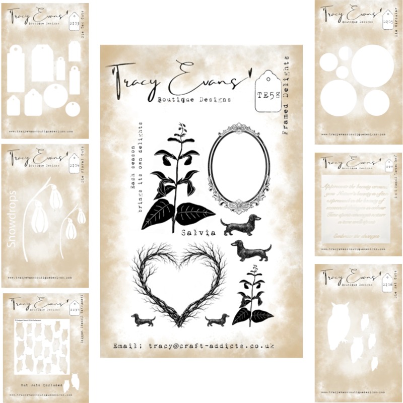 Candle Sachet - 꽃의 아름다움 금속 커팅 프레임 다이