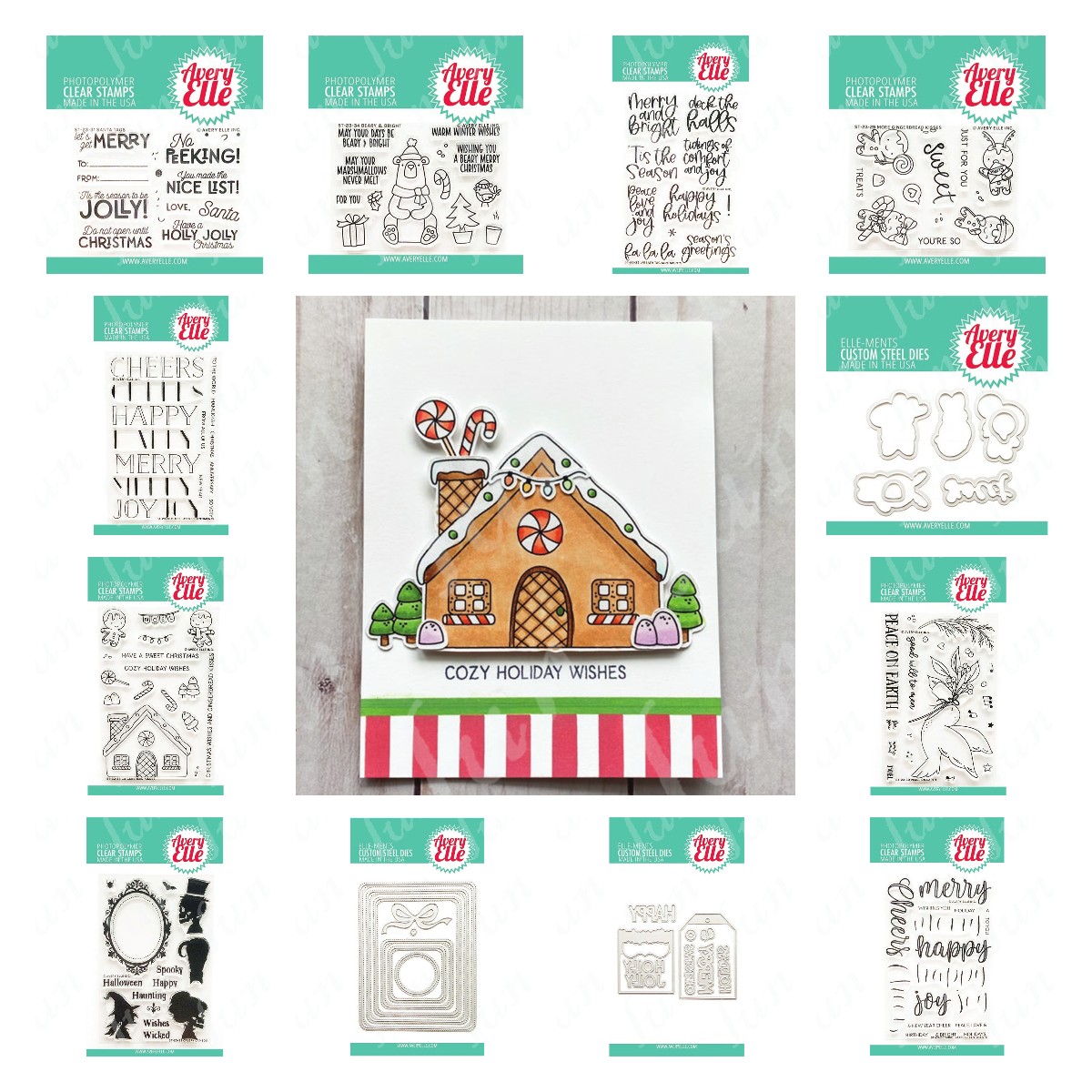 Candle Sachet - 스탬프 및 다이 2023 크리스마스 진저