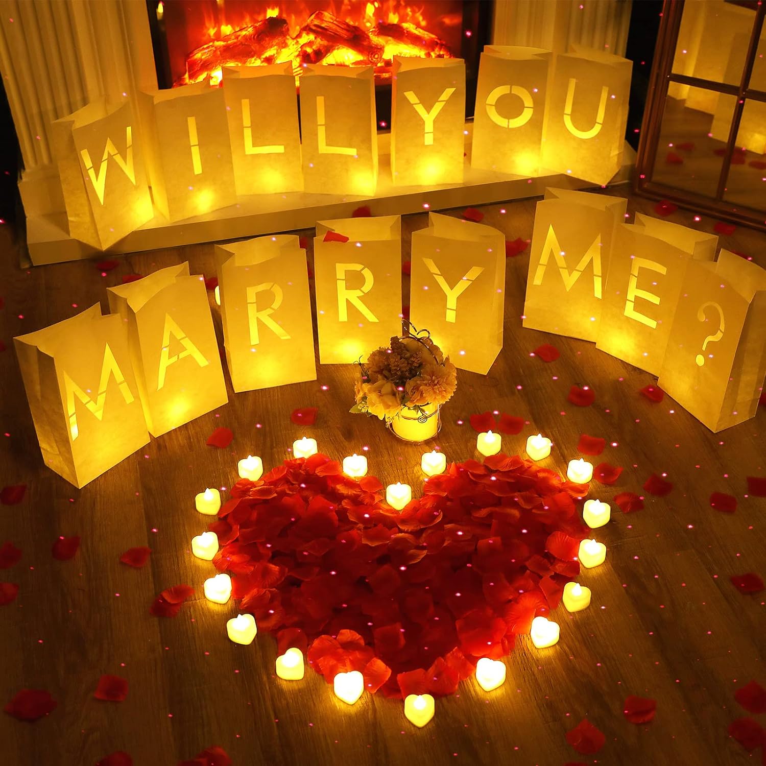 Candle Sachet - Will You Marry Me 프로포즈 장식,