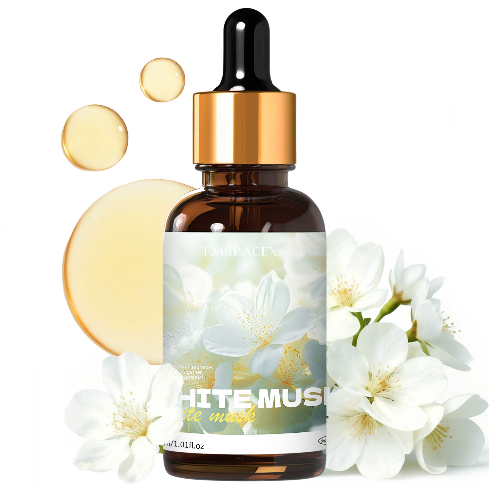 Candle Supplies Essential Oils - 30ml 화이트 머스크 에센셜 오일 자동차