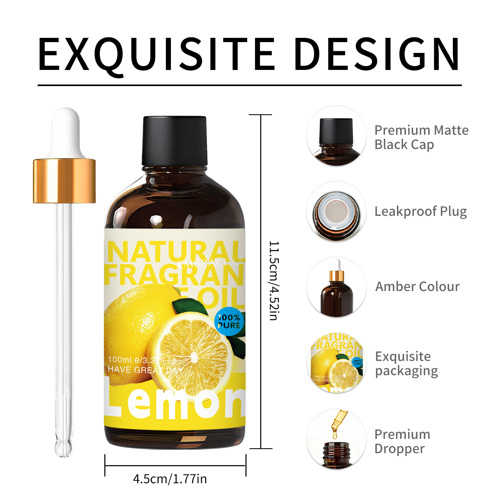 100ml 레몬 에센셜 오일 자동차 공기 청정제 오일, - Candle Supplies Essential Oils 리뷰 및 가격