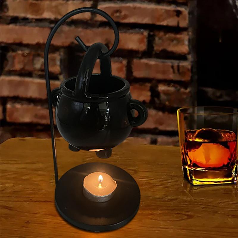 매달려 가마솥 왁스 버너 마녀 가마솥 냄비 캔들 홀더  - Candle Supplies Essential Oils 리뷰 및 가격