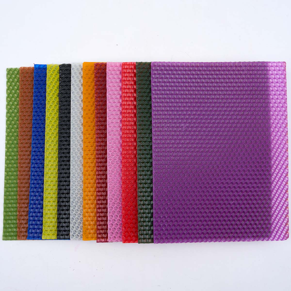 6개입 12색상 컬러 밀랍 시트 캔들 롤 만들기 공예  - Beeswax Sheet Roll 리뷰 및 가격