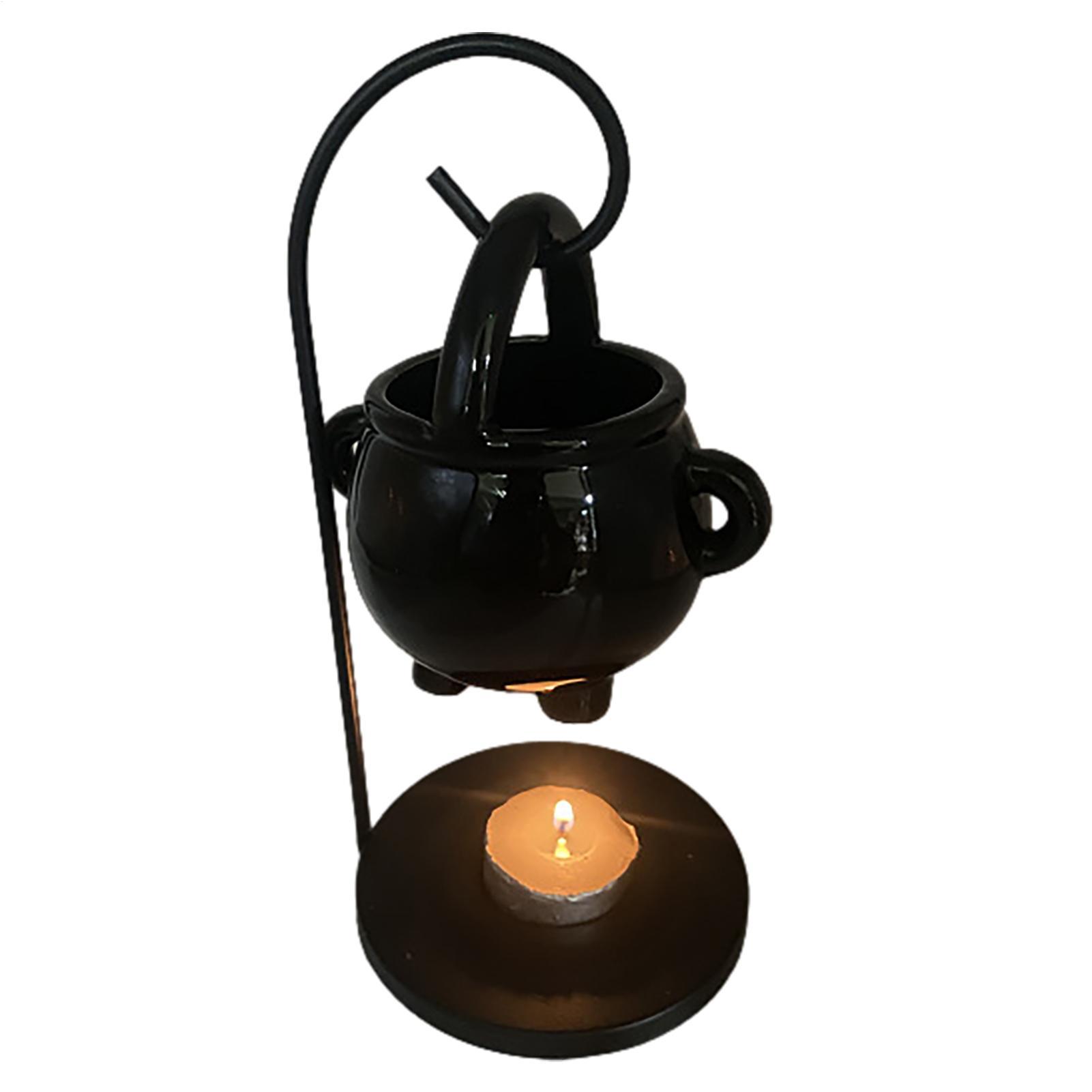 1개 행잉 콜드론 왁스 버너 마녀 냄비 캔들 홀더 마법 - Candle Supplies Essential Oils 리뷰 및 가격