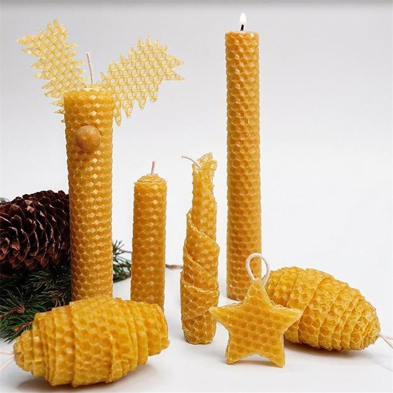 12개입 밀랍 얇은 시트 키트 DIY 벌집 수제 양초  - Beeswax Sheet Roll 리뷰 및 가격