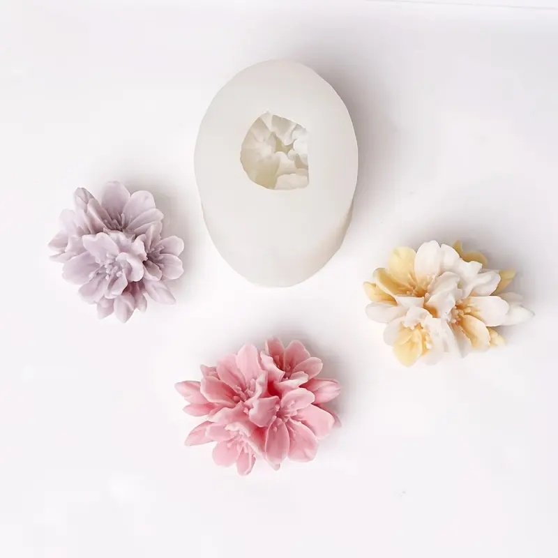 2개 실리콘 몰드 세트, 벚꽃 디자인, DIY 차량용  - Candle Fragrance Supplies 리뷰 및 가격