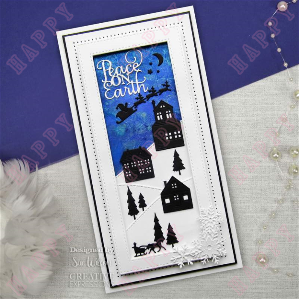 금속 절단 다이 크리스마스 감정 단어 꽃 프레임, 다양 - Candle Sachet 리뷰 및 가격
