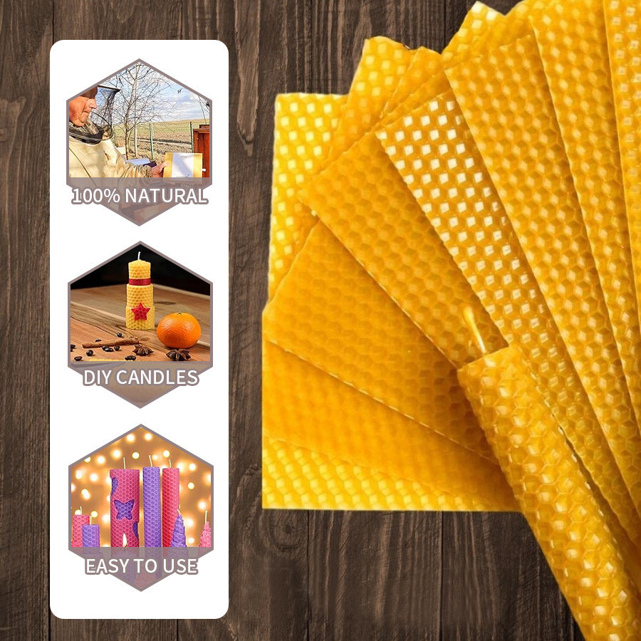 10/30pcs 양초에 대 한 자연 밀랍 시트 수 제  - Beeswax Sheet Roll 리뷰 및 가격